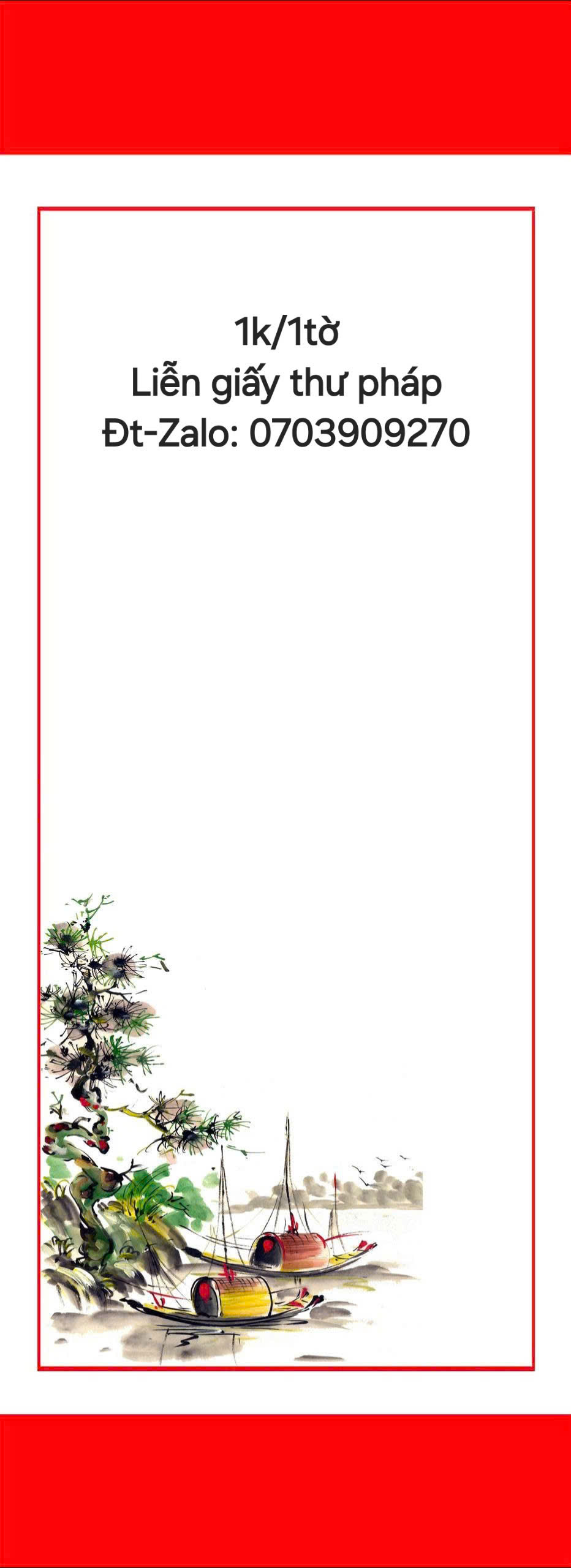 Liễn giấy viết thư pháp cao cấp – Sản xuất trực tiếp tại xưởng Thư pháp Gia Nguyễn