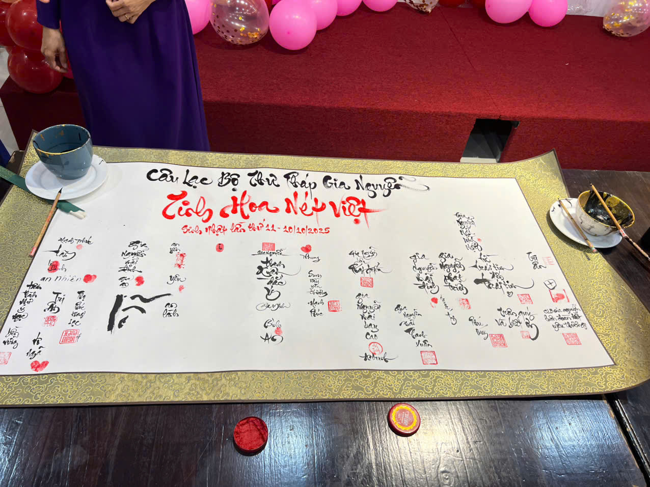 CLB Thư pháp Gia Nguyễn, Câu lạc bộ Thư pháp TP.HCM, Thư pháp Gia Nguyễn – Tinh hoa Nét Việt, học thư pháp Việt, lan tỏa văn hóa Việt, Câu lạc bộ viết thư pháp, Thư pháp Việt Nam.